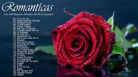 musica romantica de los 80 y 90